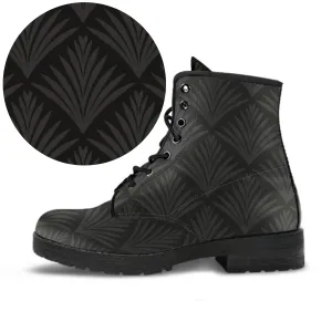 Combat Boots - Classic Pattern #103 | Unisex Boots, Custom Shoes, Hippie Boots, Lace Up Boots, 90s Boots, Women's Boots, Boots Men