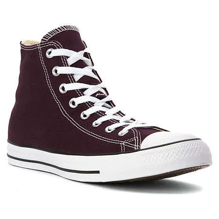 Converse Hi Black Cherry Canvas 151176C