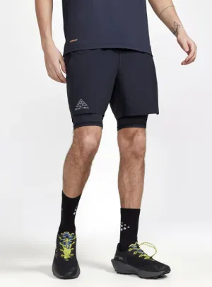 Craft Men's PRO TRAIL RUNNING 2-IN-1 SHORTS