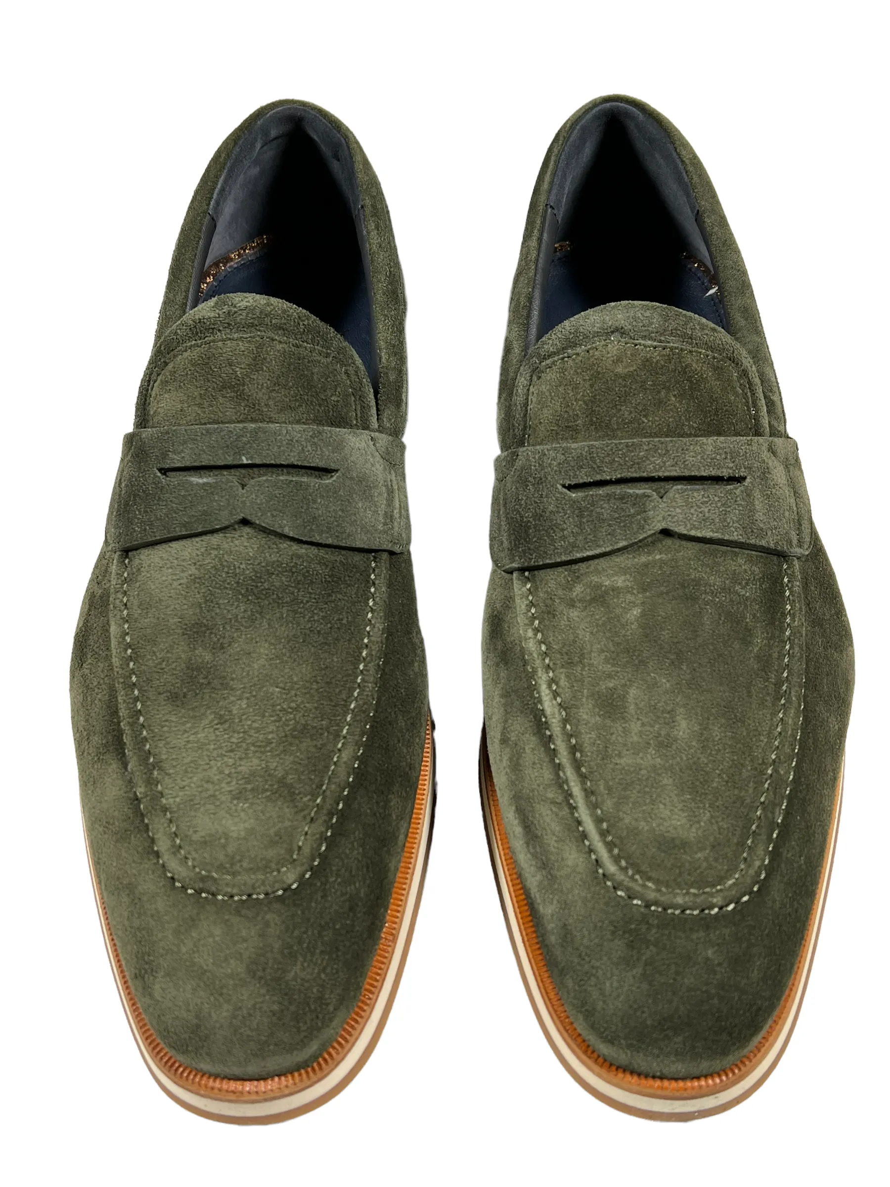 DI BIANCO MEN'S BRERA CLASSIC LOAFER - GREEN