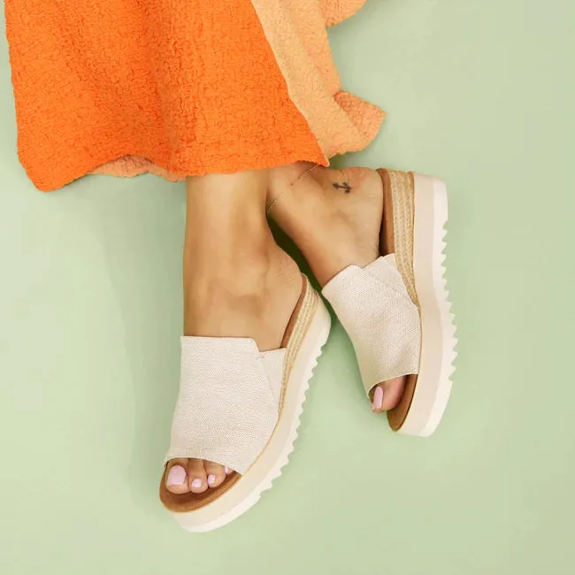 Diana Mule Wedge Sandal