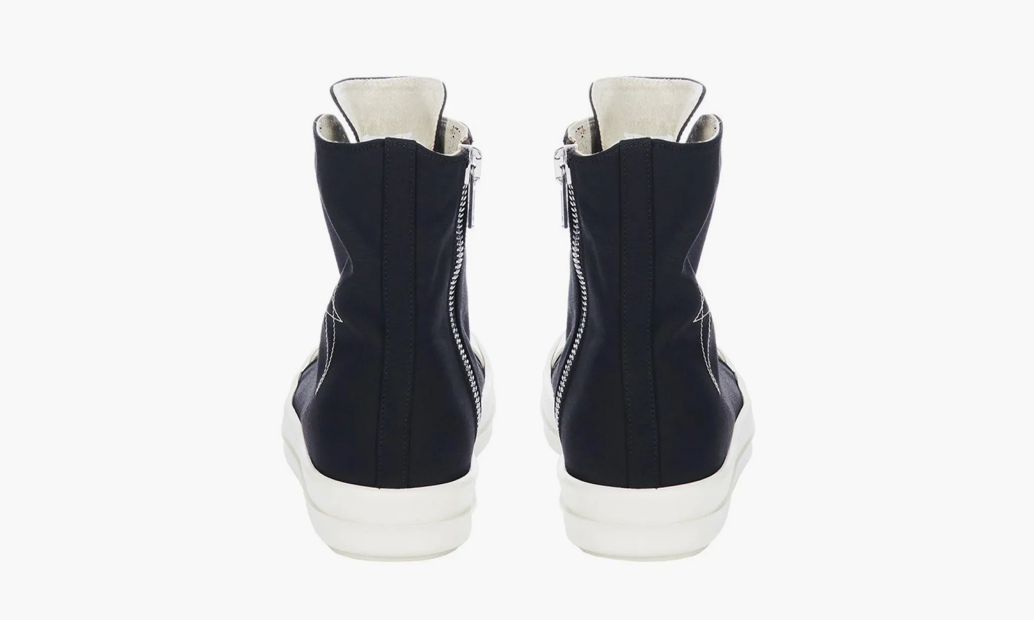 DRKSHDW High-Top Zipped Sneakers “Black”