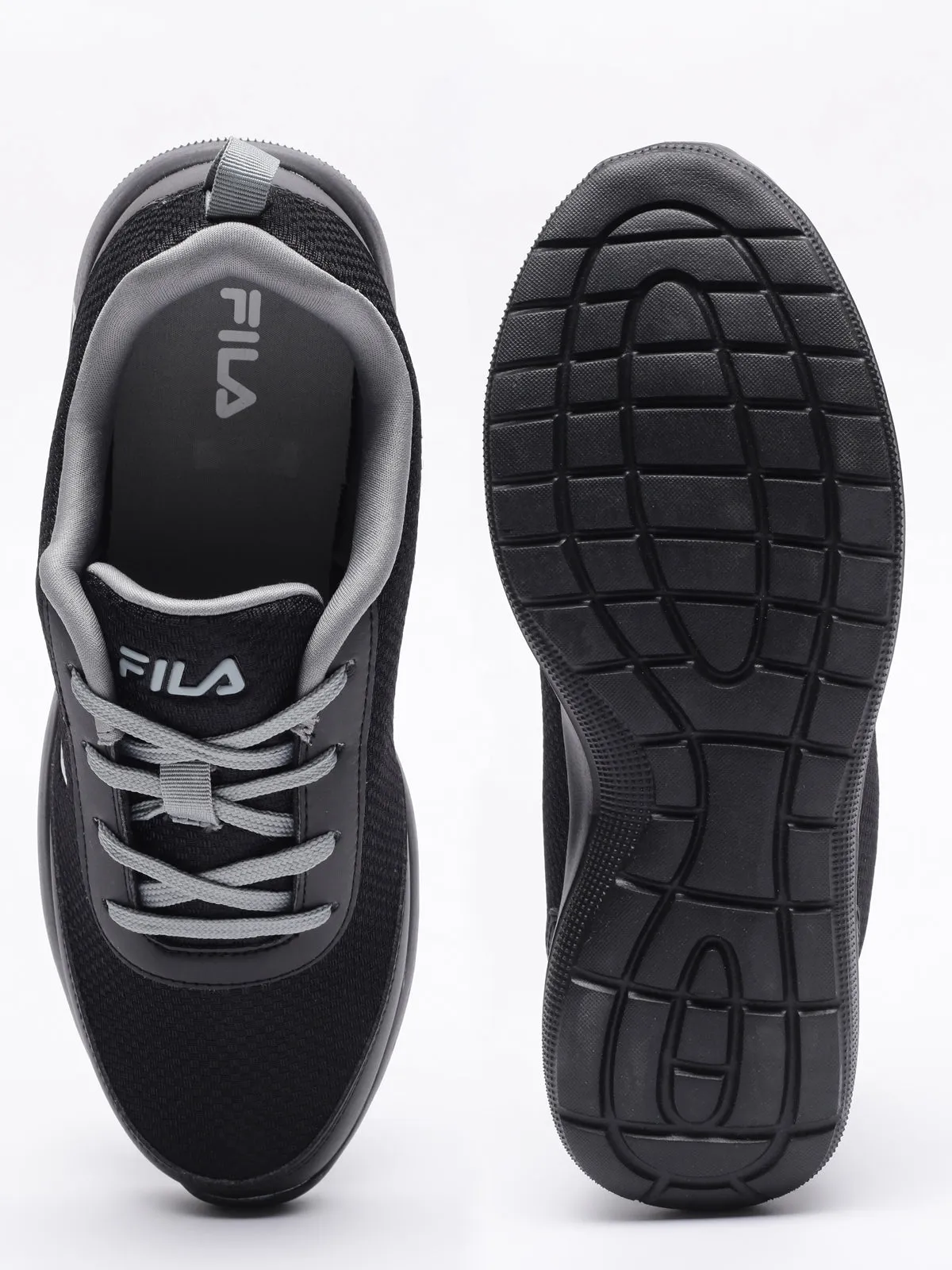 Fila Black Aleso Plus Men's Running Shoes