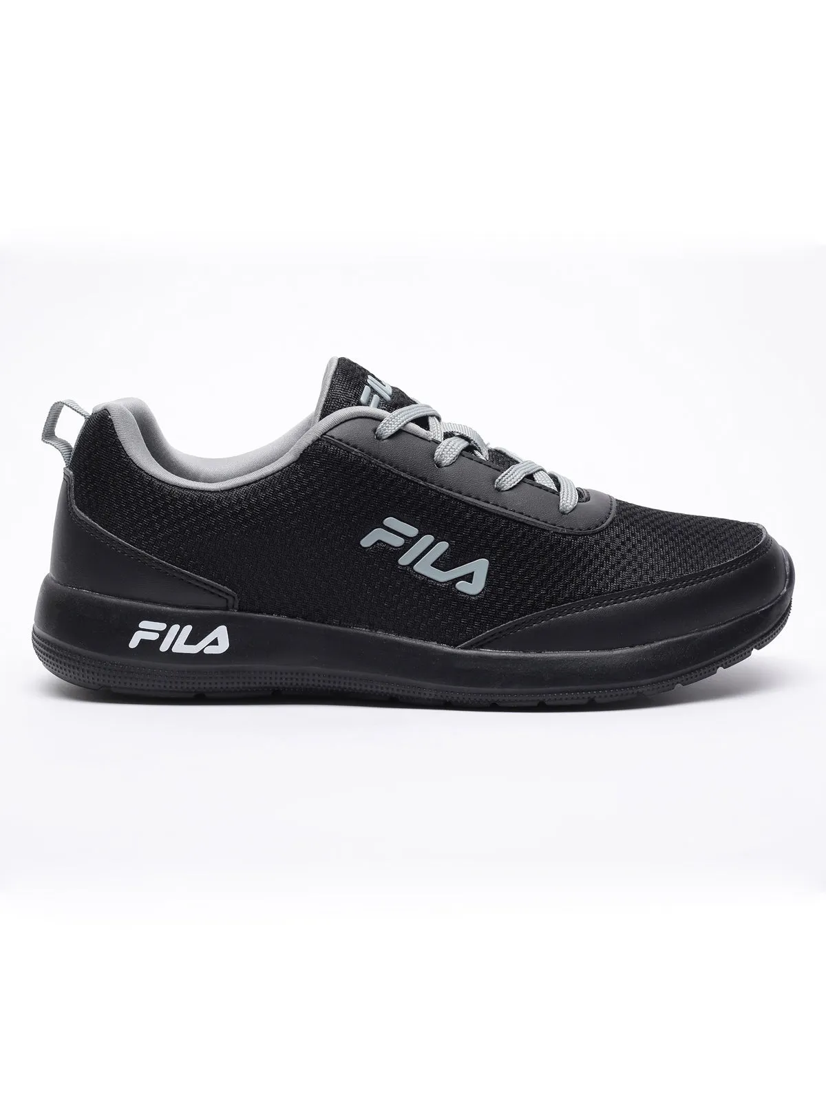 Fila Black Aleso Plus Men's Running Shoes