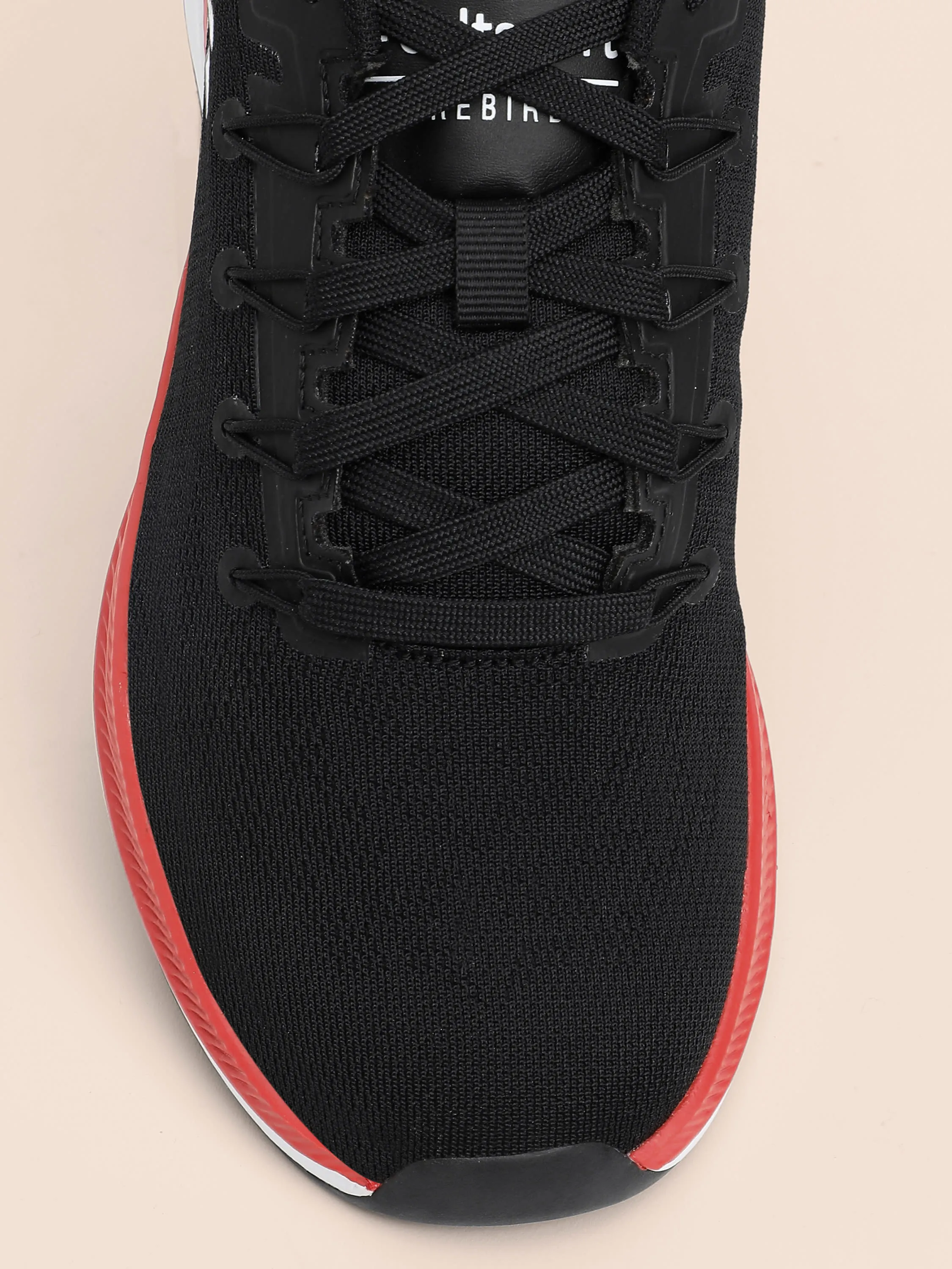 Firebird Women Running Shoes - Black/Red/Blue