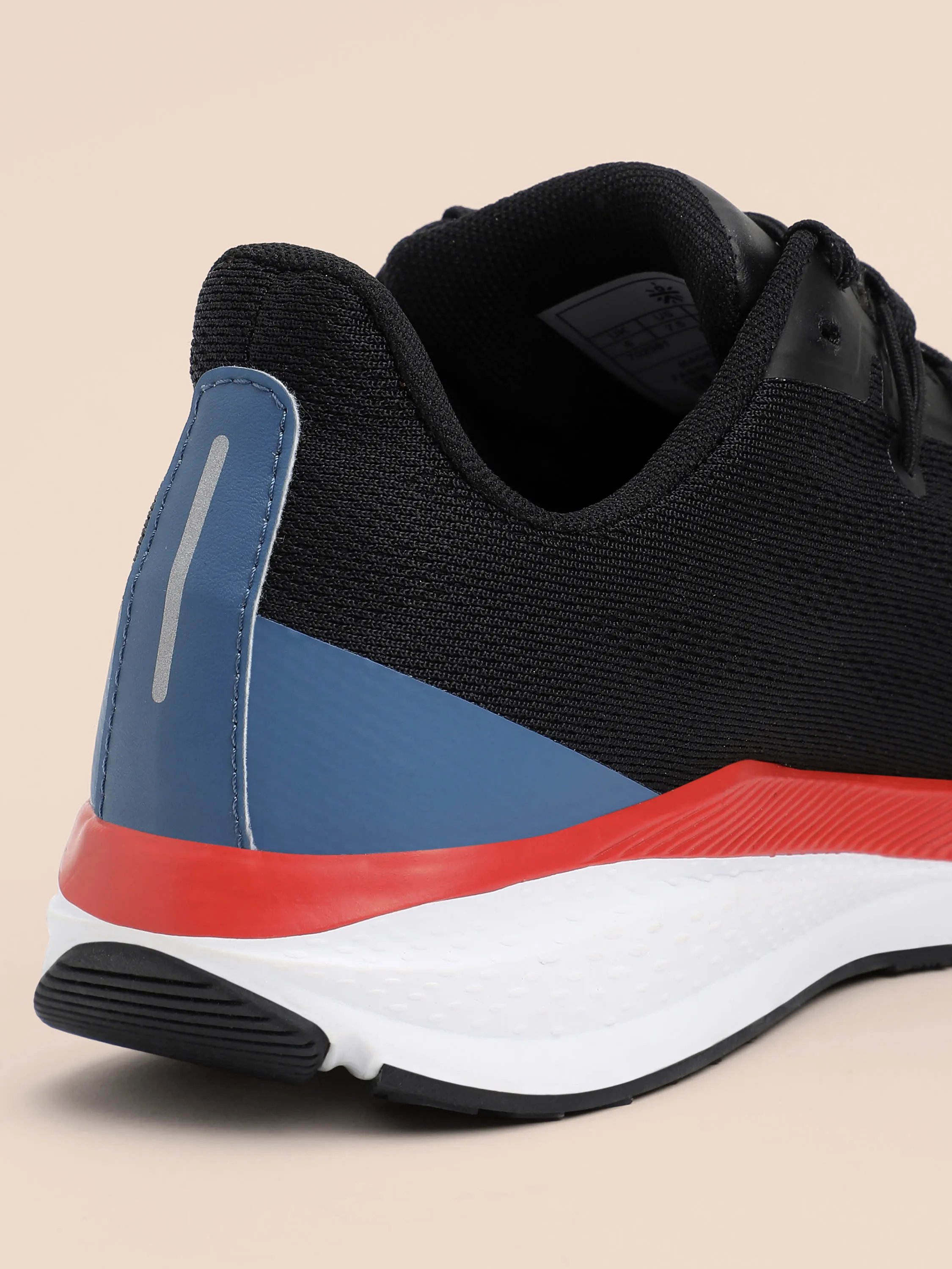 Firebird Women Running Shoes - Black/Red/Blue