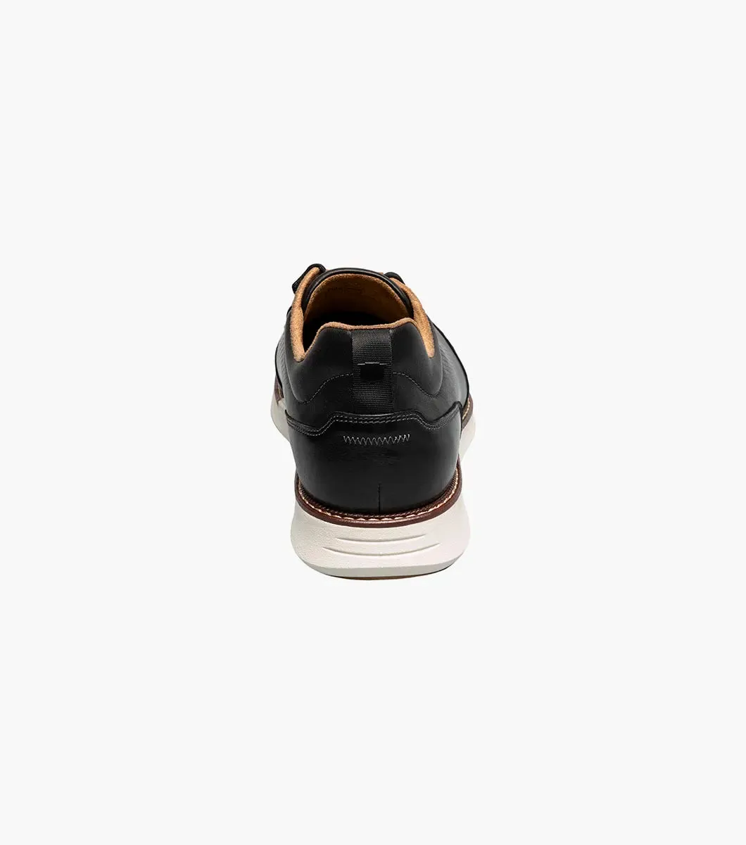 Florsheim Men's Lauch Elastic Lace Slip On Shoes Black