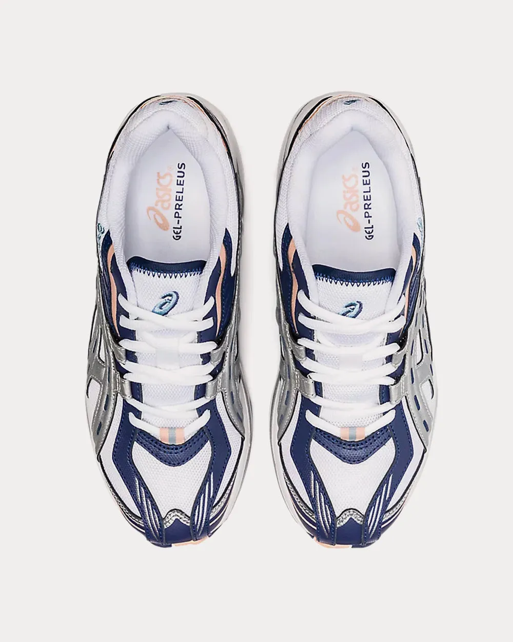 Gel-Preleus White / Pure Silver Running Shoes