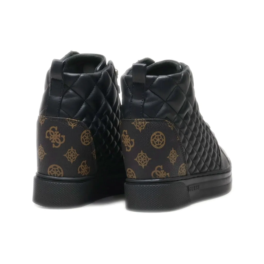 Guess Ankle Boots Pu Leather Black Colour For Kids