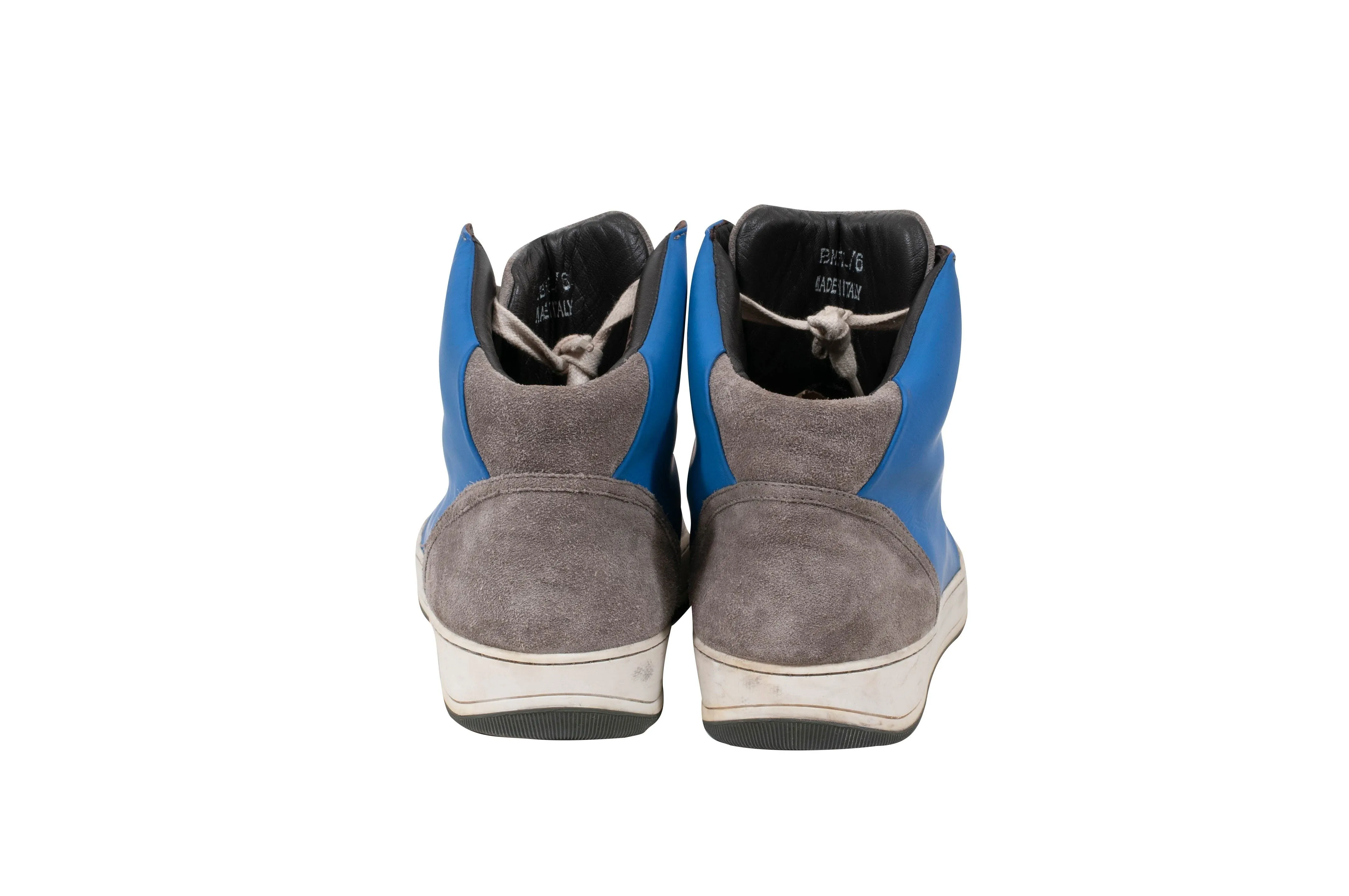 High Top Sneakers (Gray/Blue)