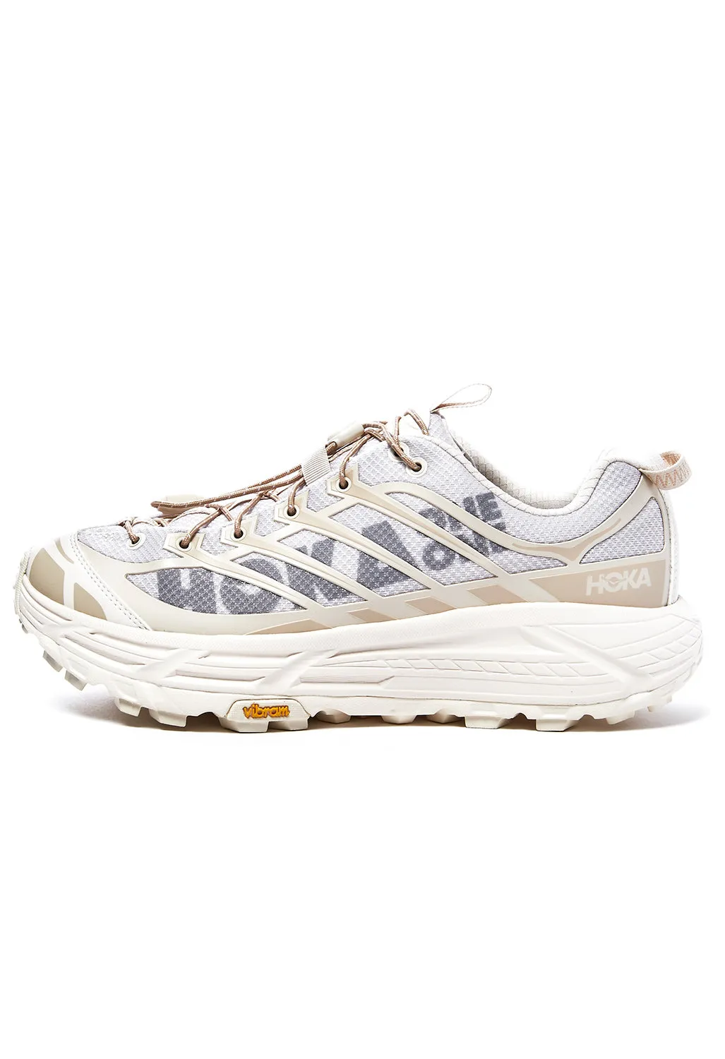 Hoka Mafate Three2 Trainers - Eggnog/Shifting Sand