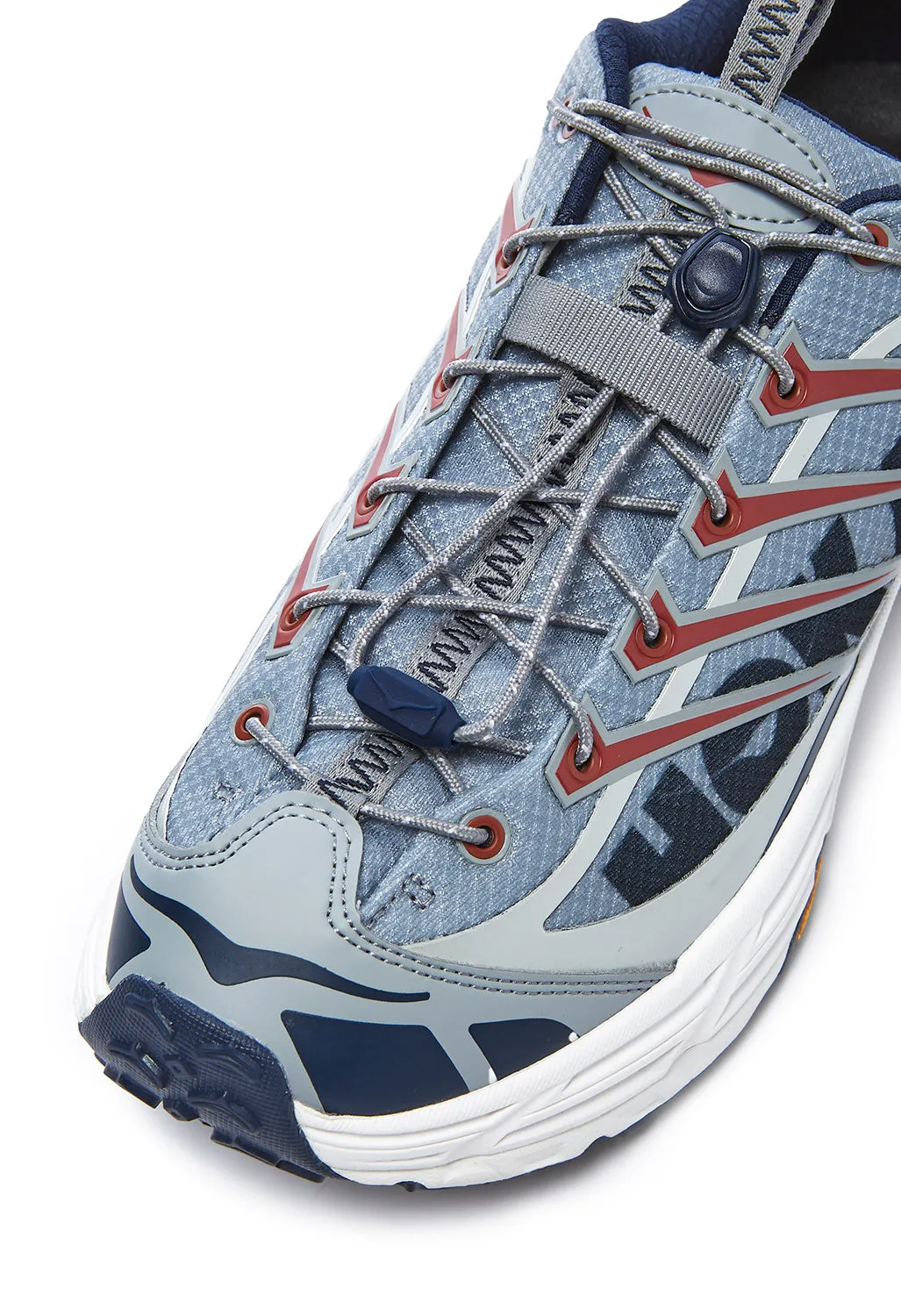 Hoka Mafate Three2 Trainers - Limestone / Outer Space