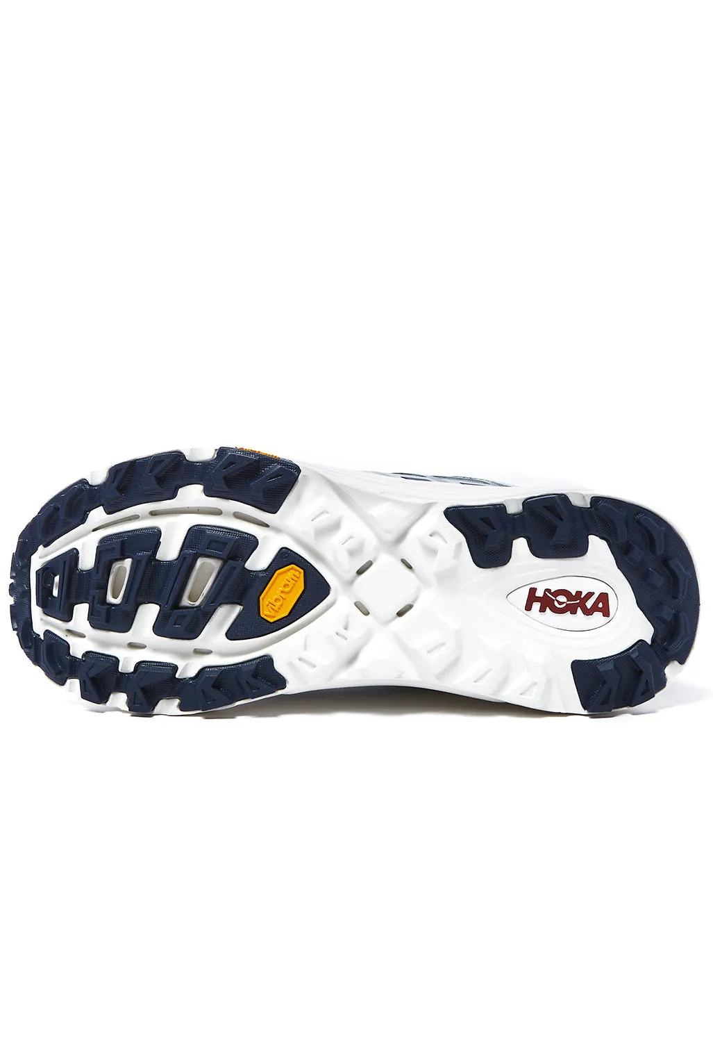 Hoka Mafate Three2 Trainers - Limestone / Outer Space