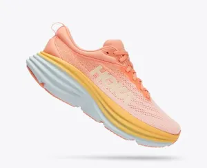 Hoka Women's Bondi 8 Shell Coral/Peach Parfait (CPP)