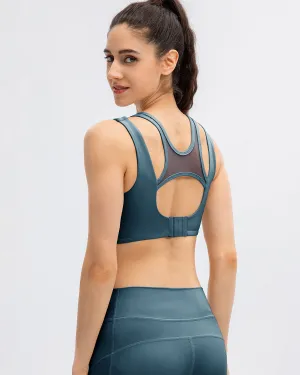 Iris Sports Bra - Blue