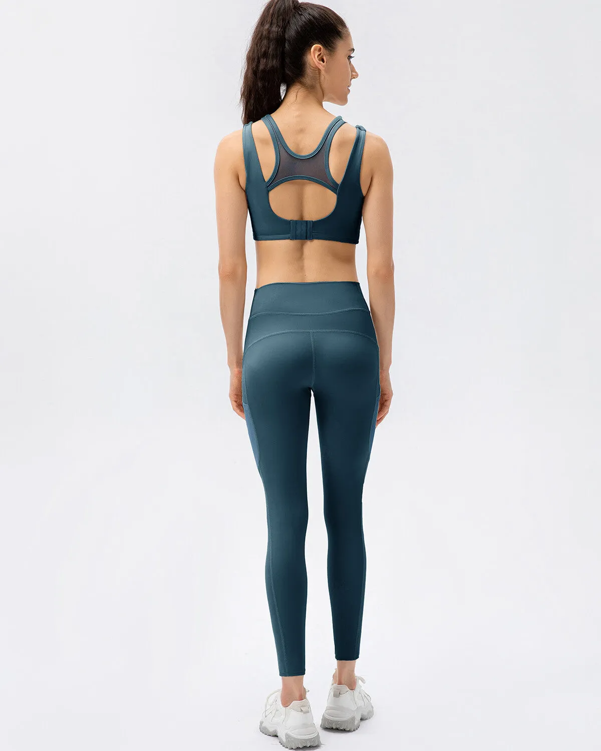 Iris Sports Bra - Blue