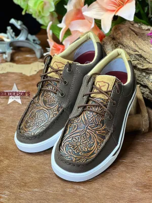 Ladies Twisted X Kicks ~ Floral Tooled