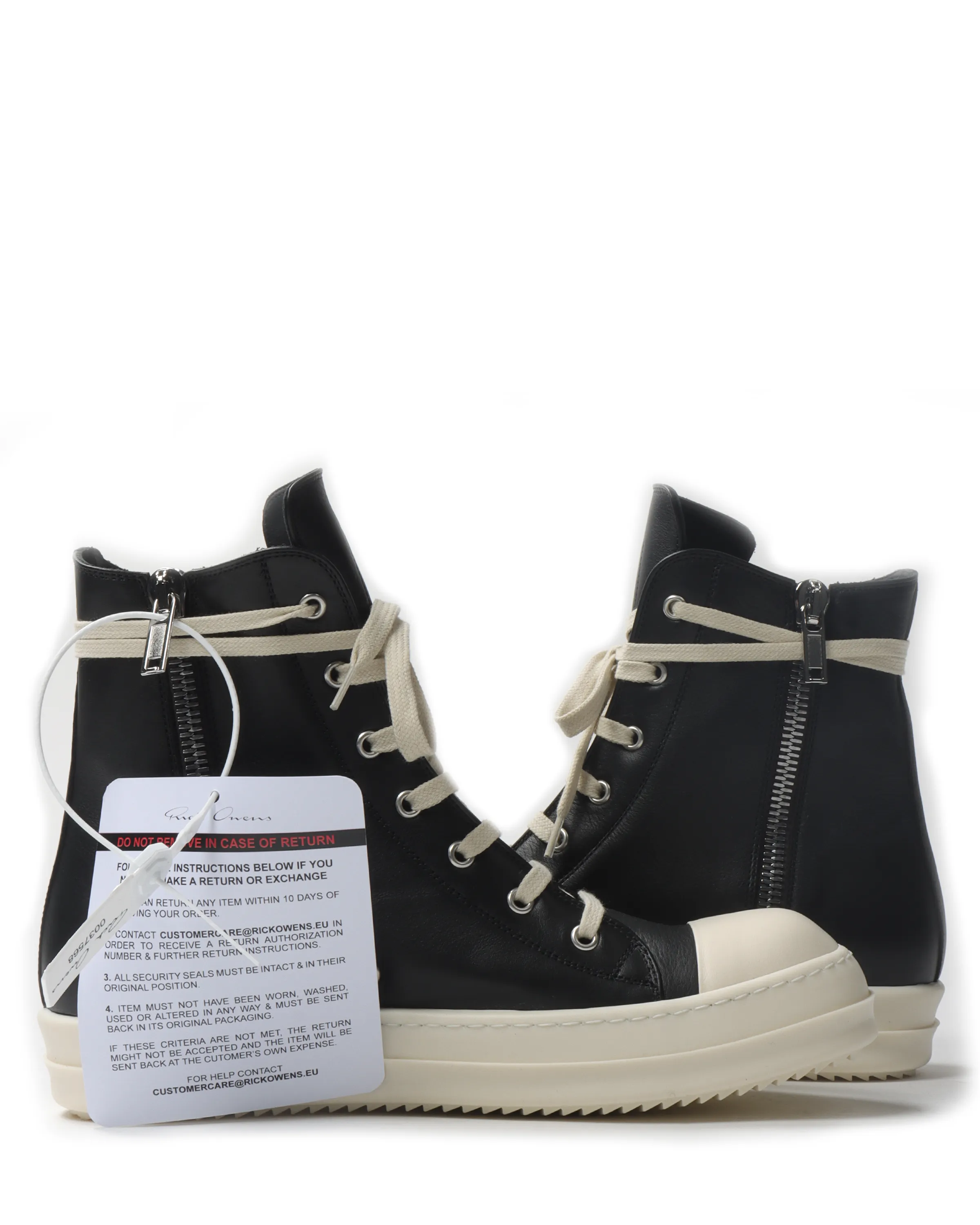 Leather High-Top Ramones