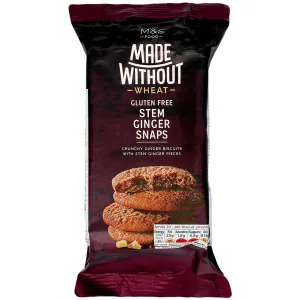 M&S Food Made Without Wheat & Gluten Stem Ginger Snaps 150g
