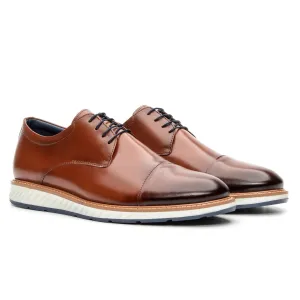 Mens Derby Hybrid Shoes Leather Wholecut