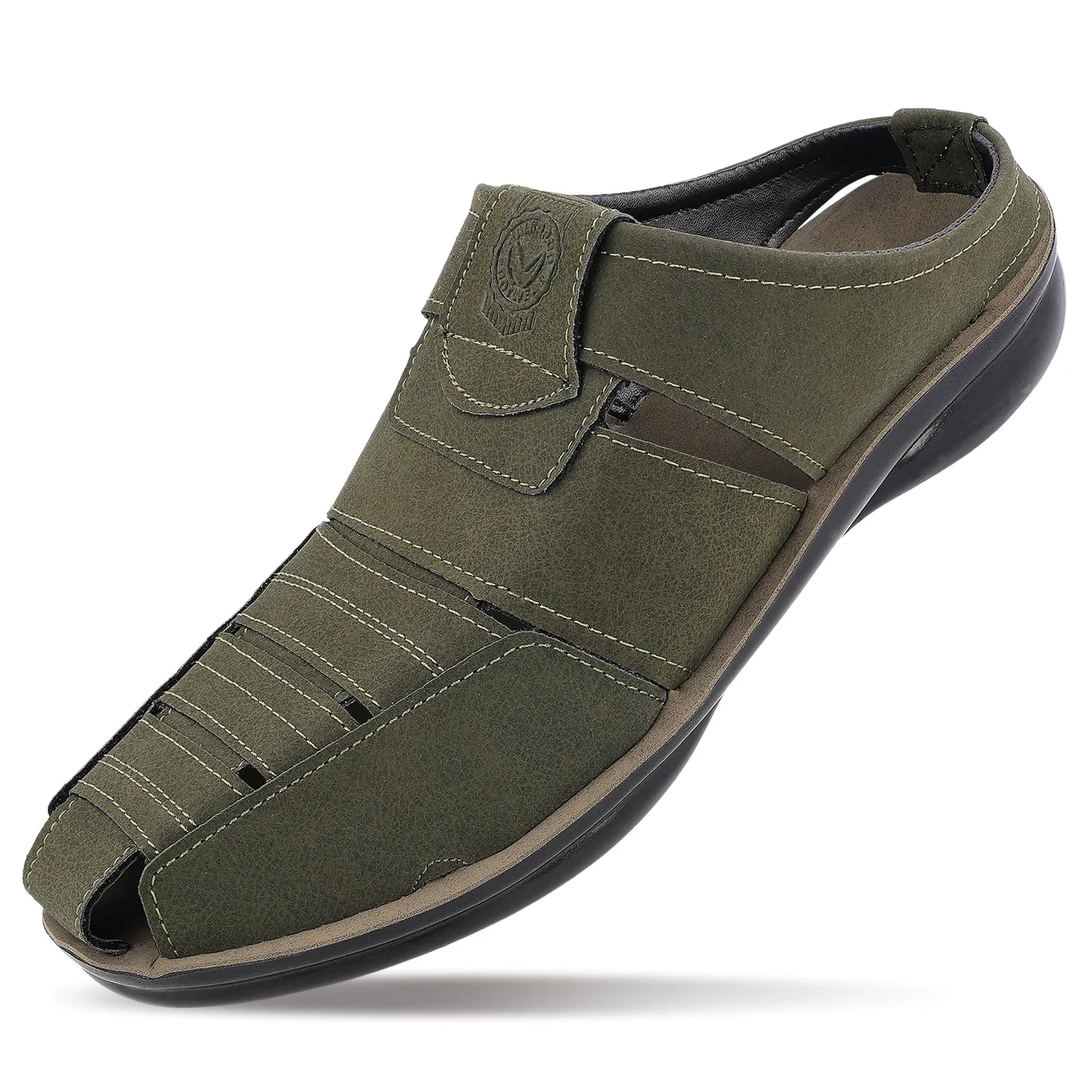 Men's Fisherman Sandals  - WG5638 Olive