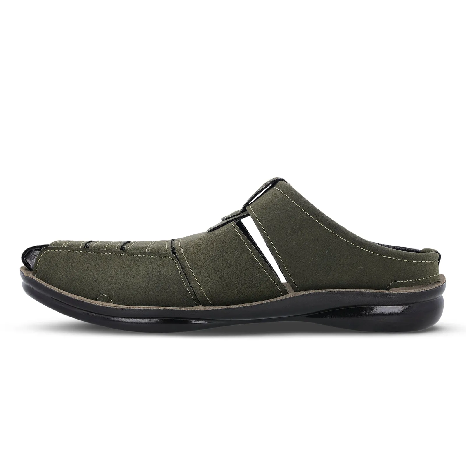 Men's Fisherman Sandals  - WG5638 Olive