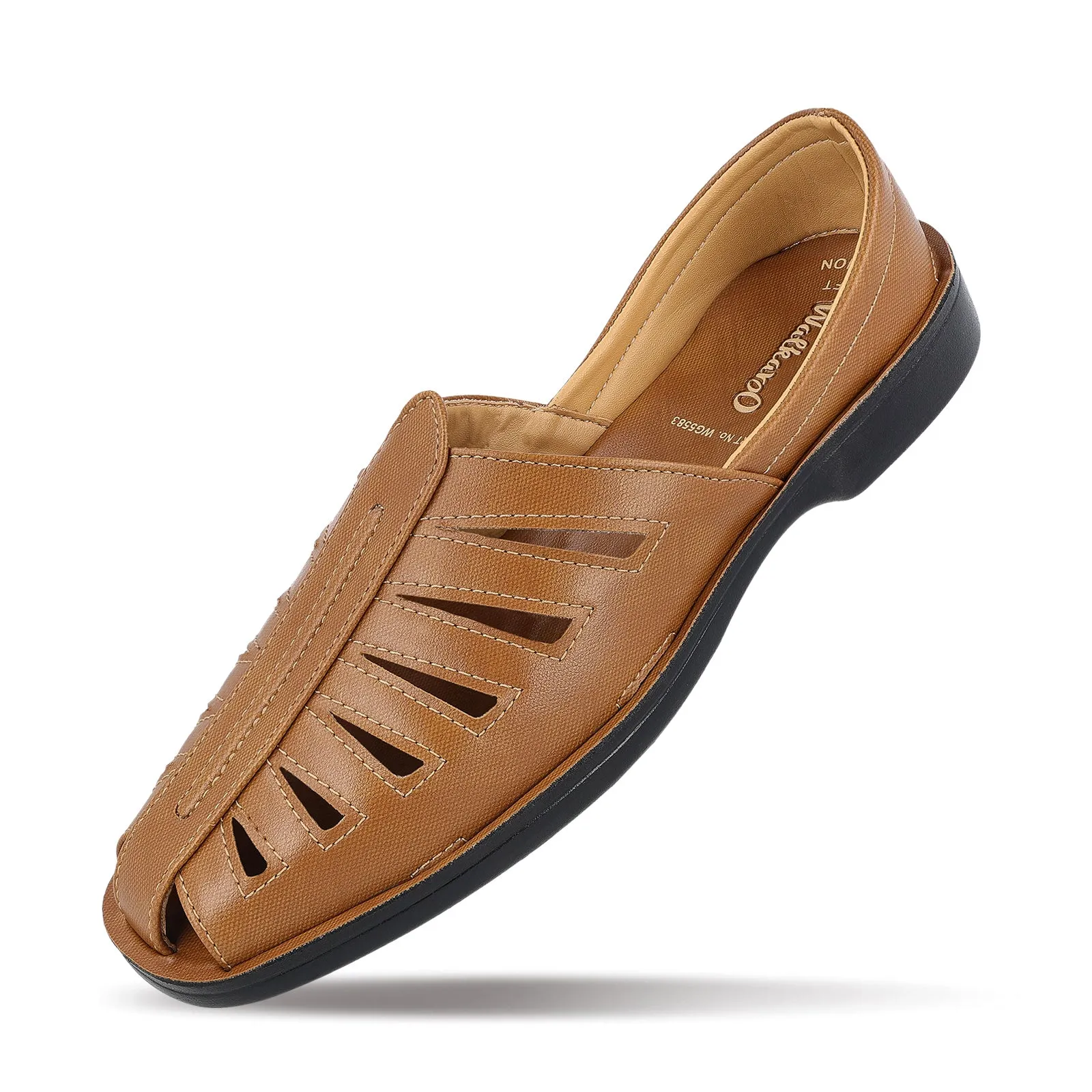 Men's Mojaris Sandals  - WG5583 Camel