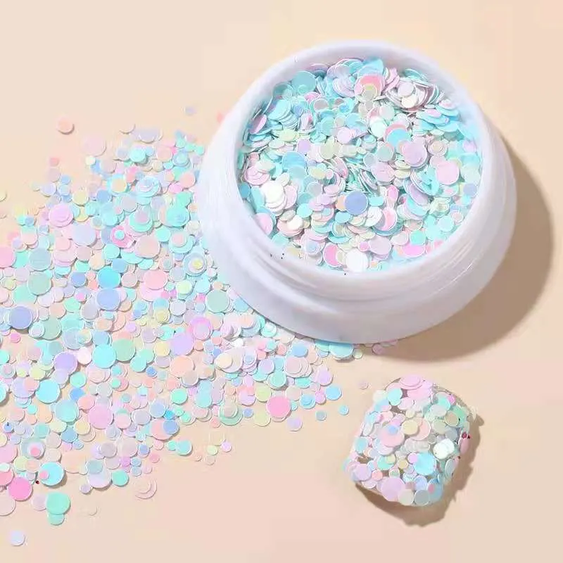 Nail Decorations for Nail Art Ins Wind Glitter Hybrid Laser Hexagon Sequins
