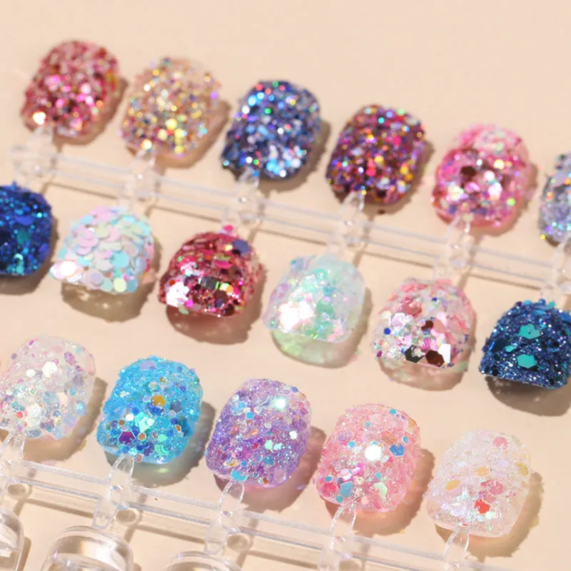 Nail Decorations for Nail Art Ins Wind Glitter Hybrid Laser Hexagon Sequins