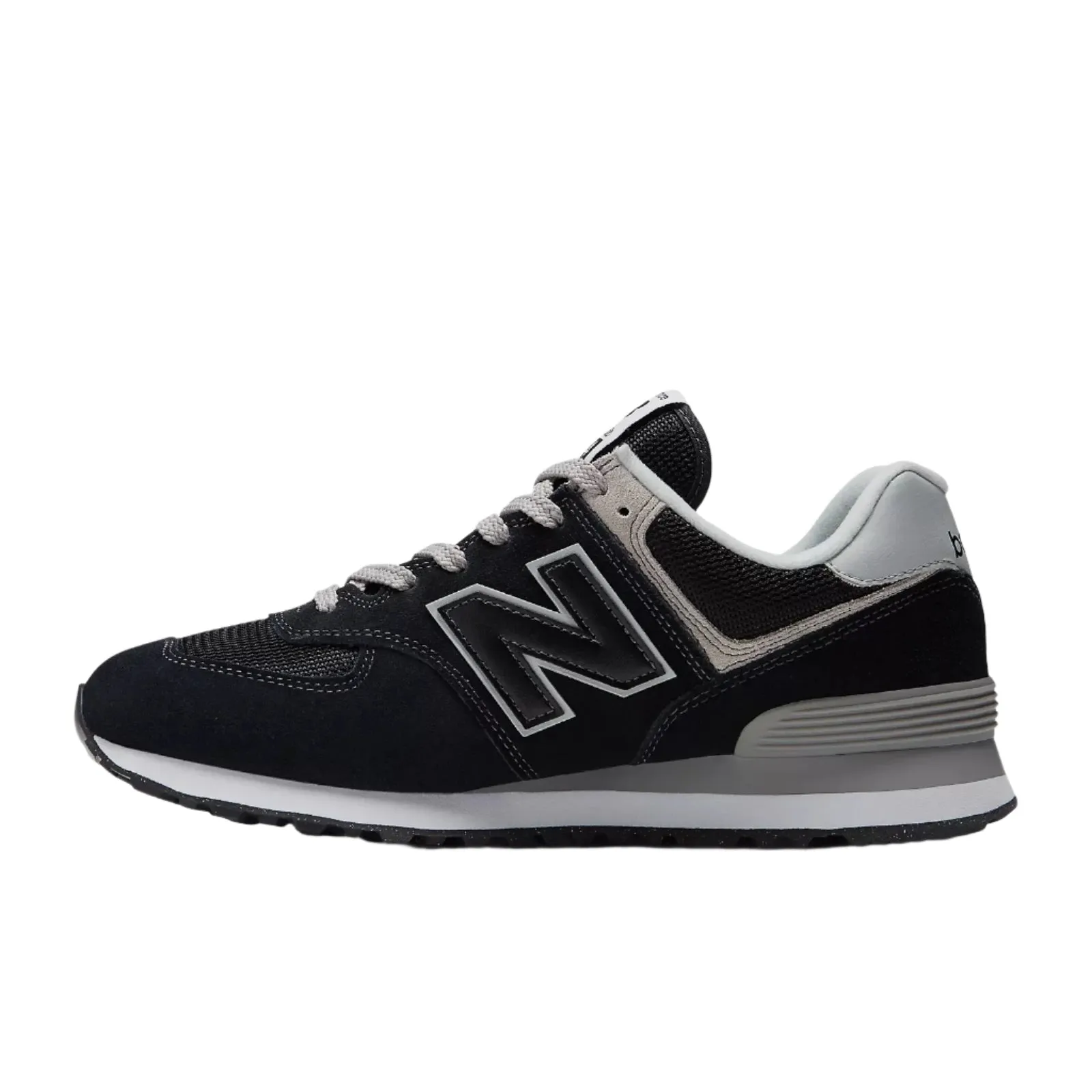 New Balance Men's 574 Core Sneaker - Black/White