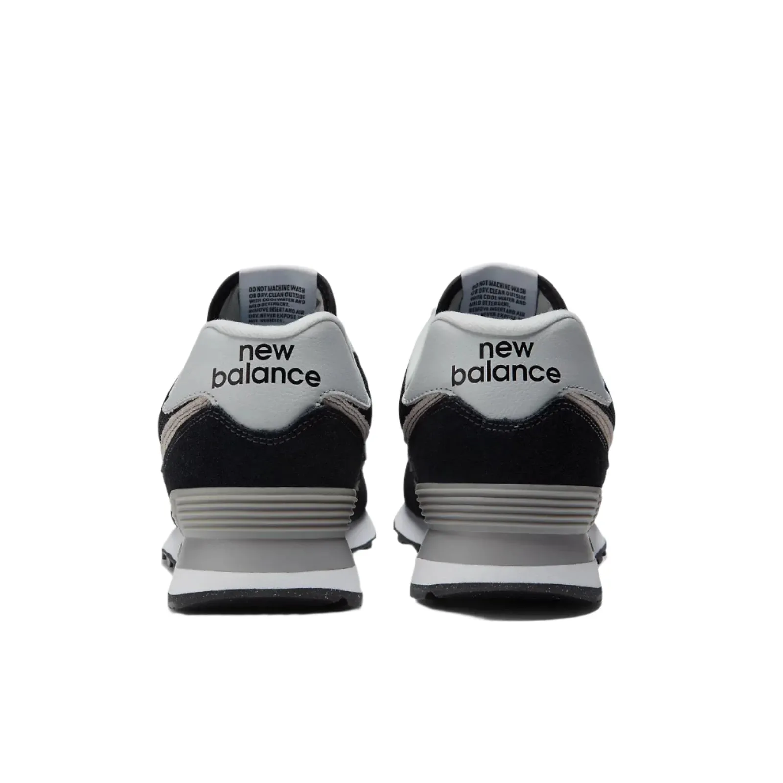 New Balance Men's 574 Core Sneaker - Black/White