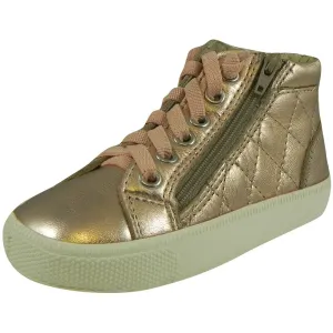 Old Soles Girl's 1041 Copper Eazy Quilt Sneaker