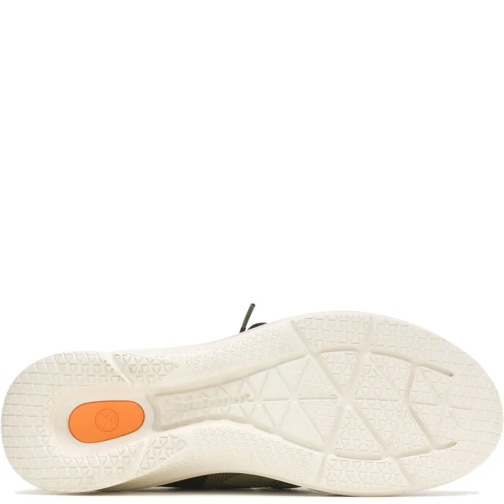 Olive Spark Lace Up Trainers