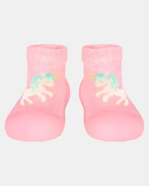 Organic Hybrid Walking Socks - Unicorn