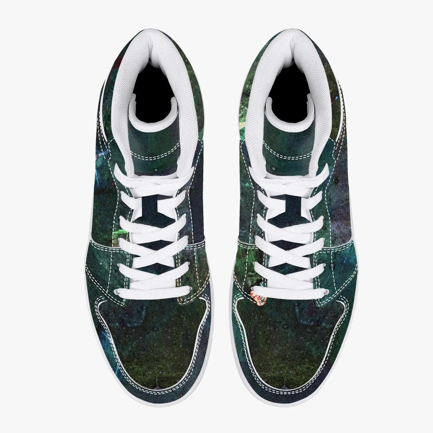 Pandora Psychedelic Split-Style High-Top Sneakers