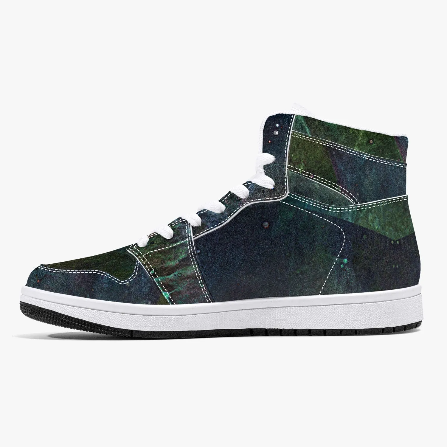 Pandora Psychedelic Split-Style High-Top Sneakers