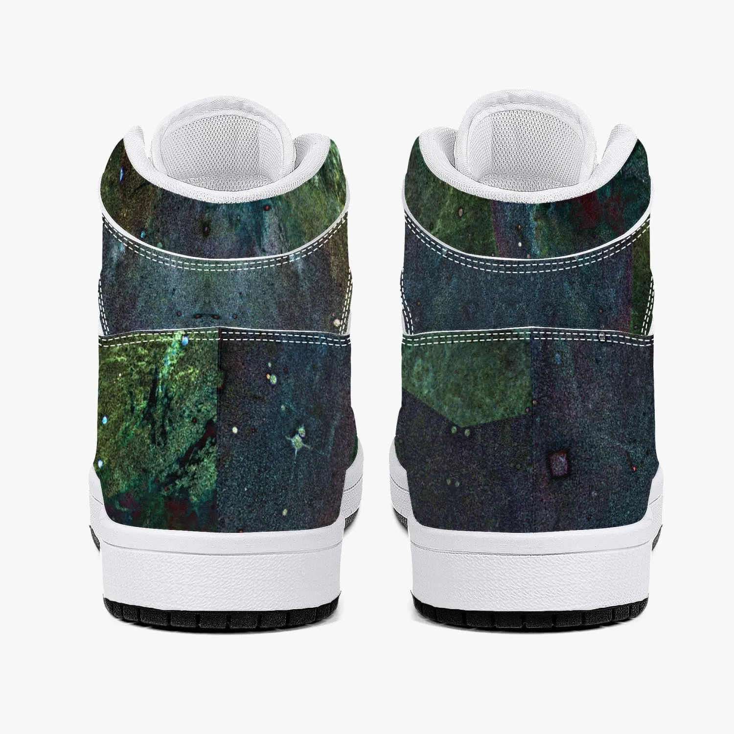 Pandora Psychedelic Split-Style High-Top Sneakers