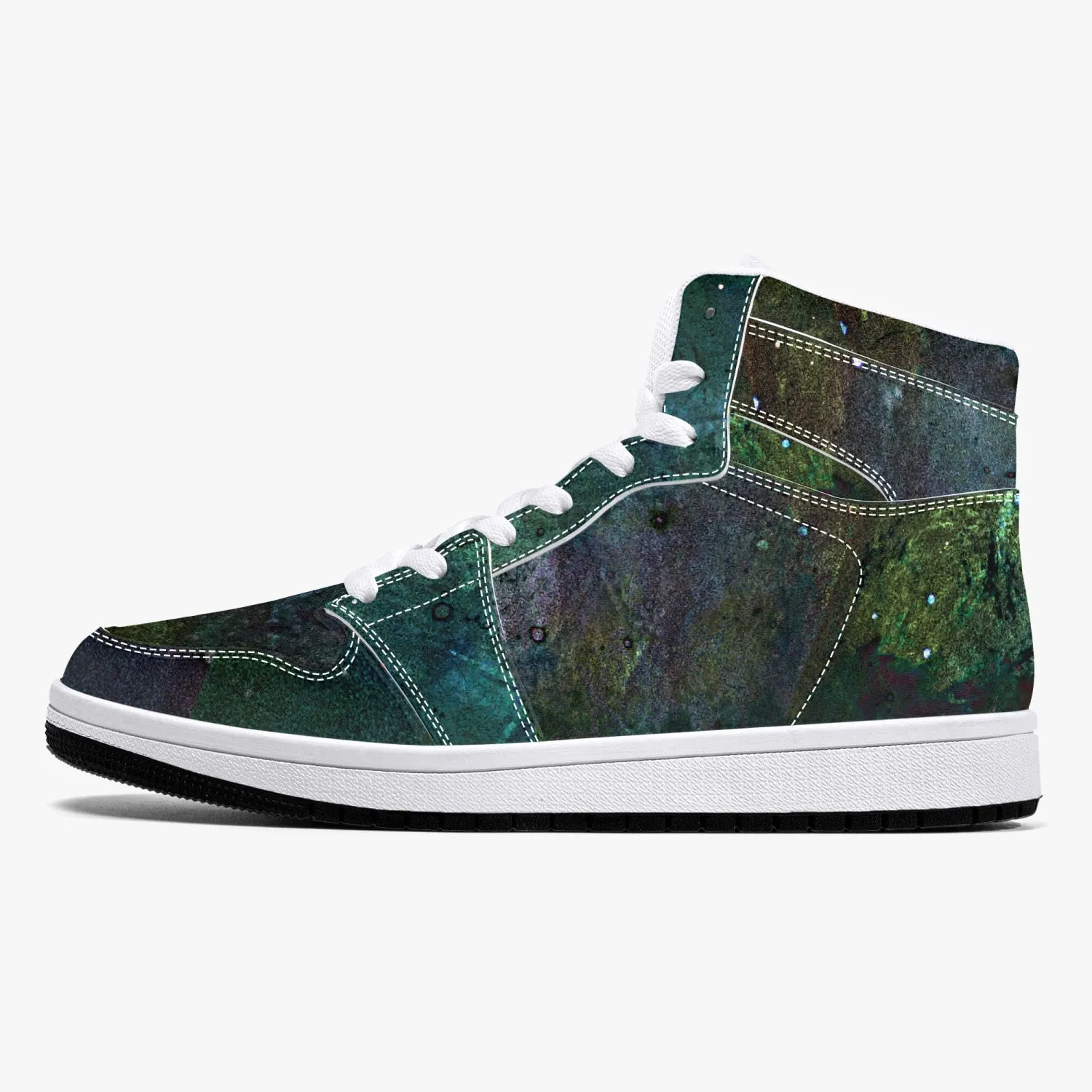 Pandora Psychedelic Split-Style High-Top Sneakers