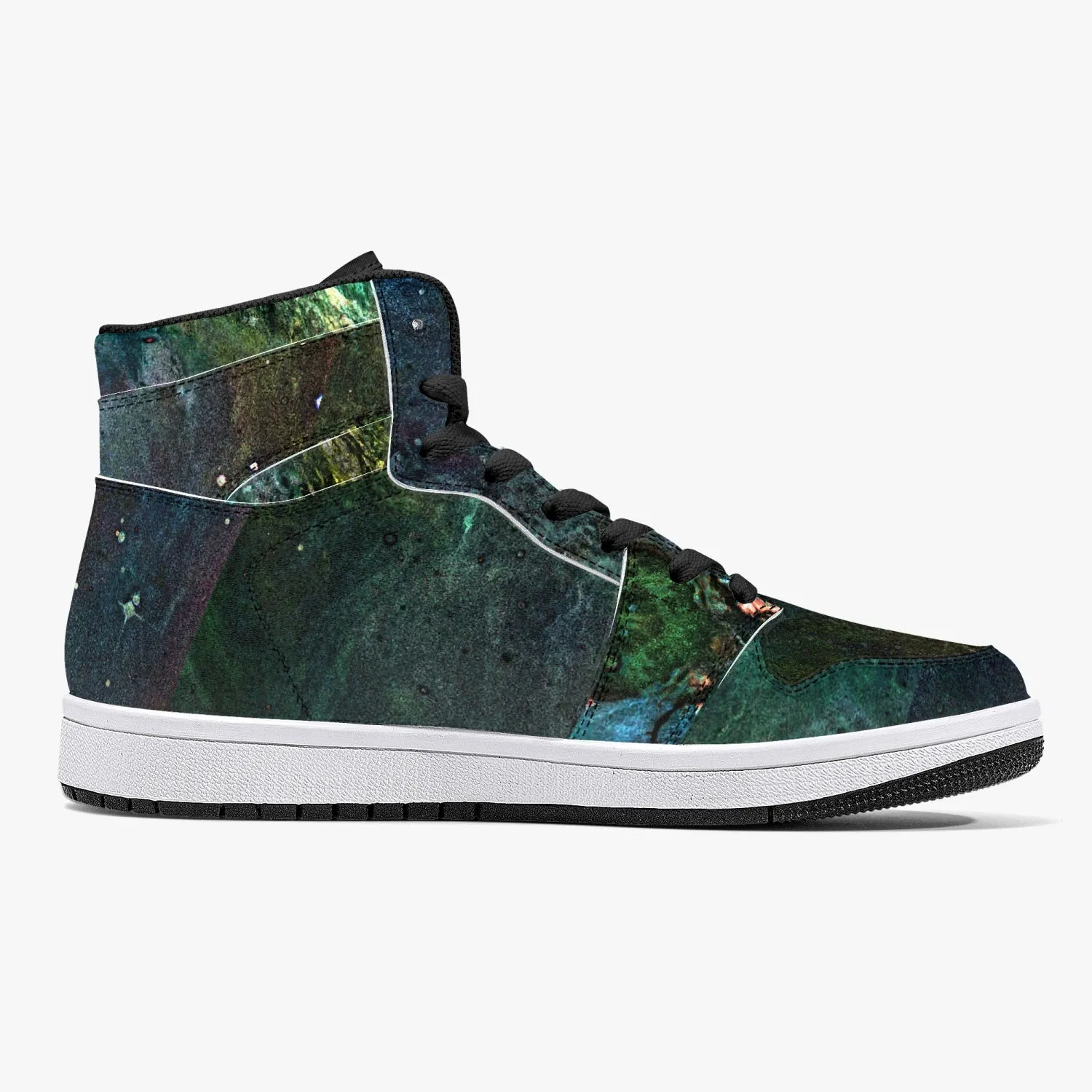 Pandora Psychedelic Split-Style High-Top Sneakers