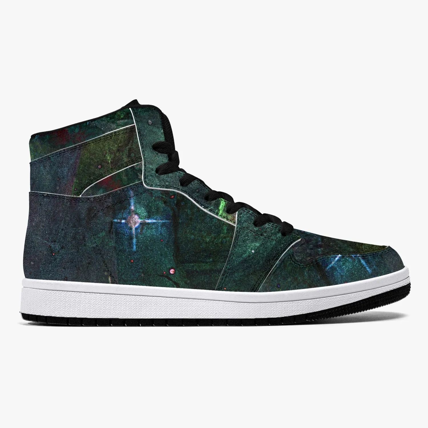Pandora Psychedelic Split-Style High-Top Sneakers