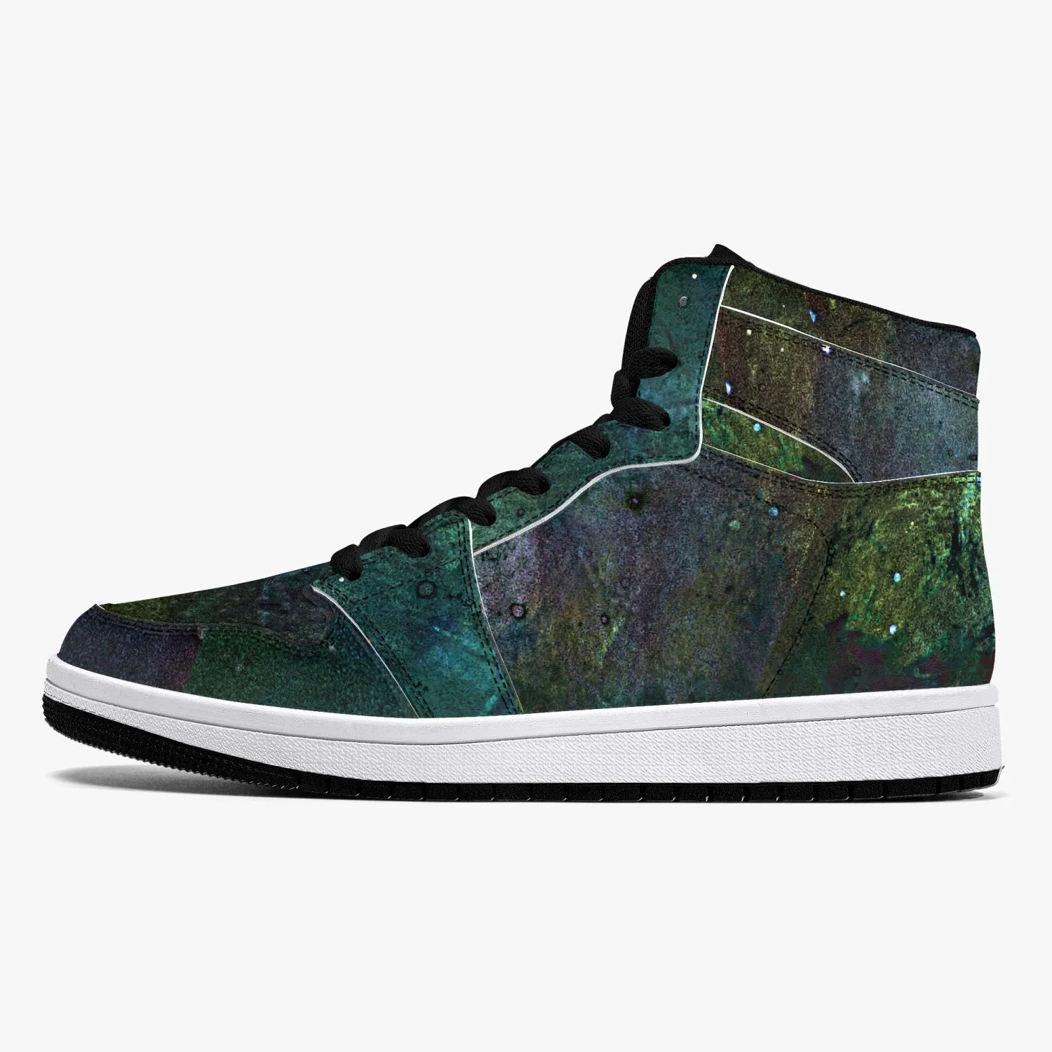Pandora Psychedelic Split-Style High-Top Sneakers