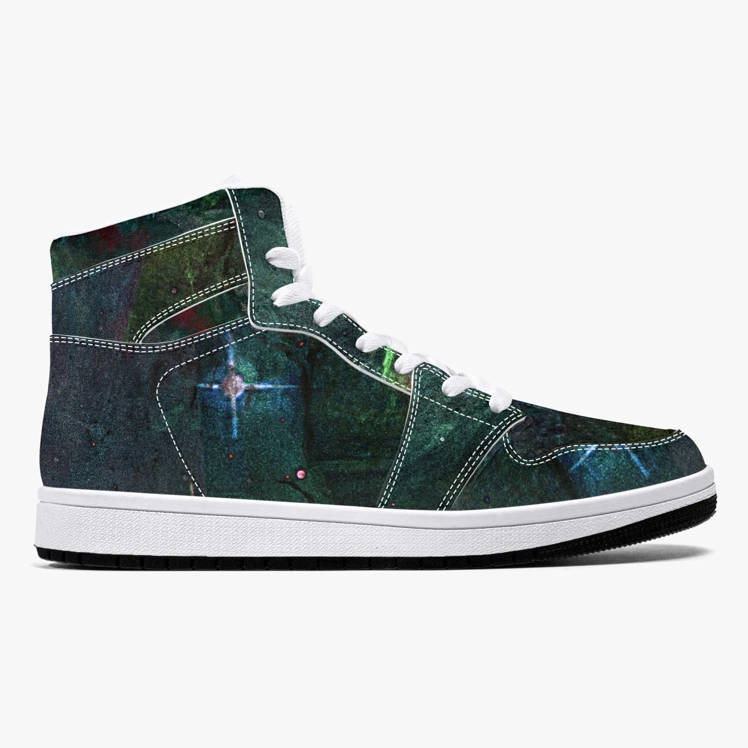 Pandora Psychedelic Split-Style High-Top Sneakers