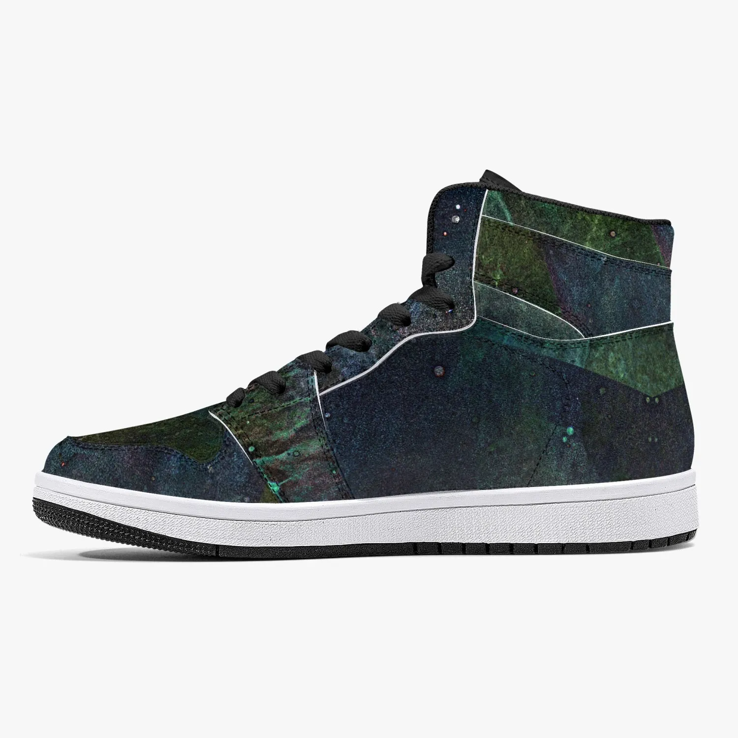 Pandora Psychedelic Split-Style High-Top Sneakers
