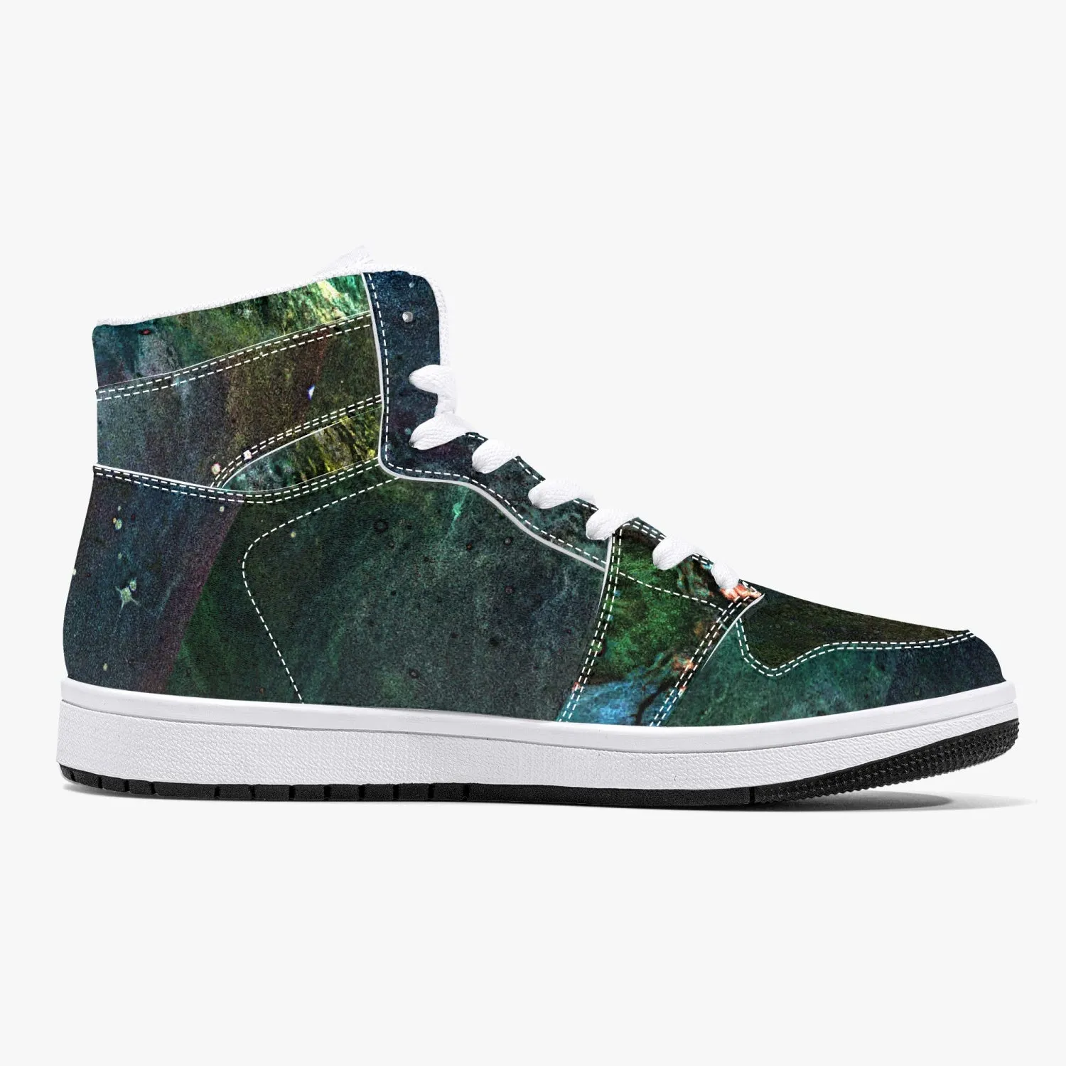 Pandora Psychedelic Split-Style High-Top Sneakers