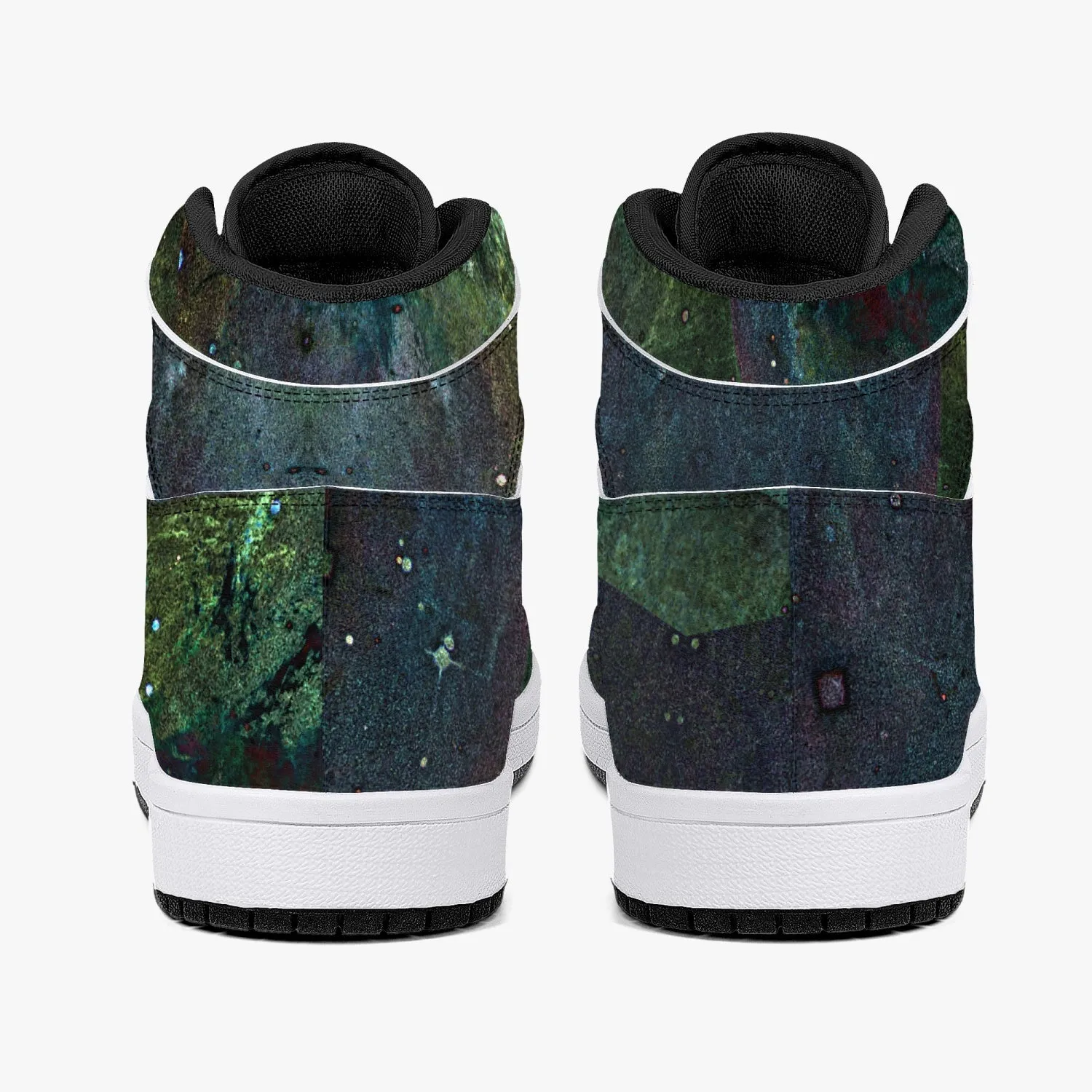 Pandora Psychedelic Split-Style High-Top Sneakers