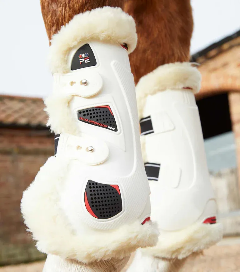 PE Kevlar Airtechnology Fur Lined Tendon Show Jump Boots