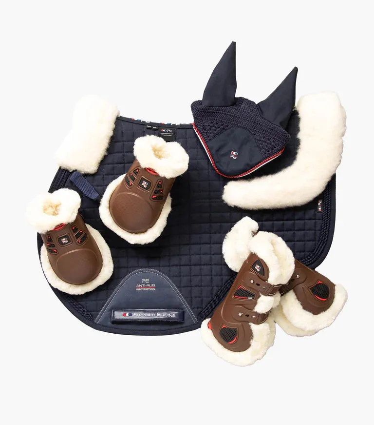 PE Kevlar Airtechnology Fur Lined Tendon Show Jump Boots