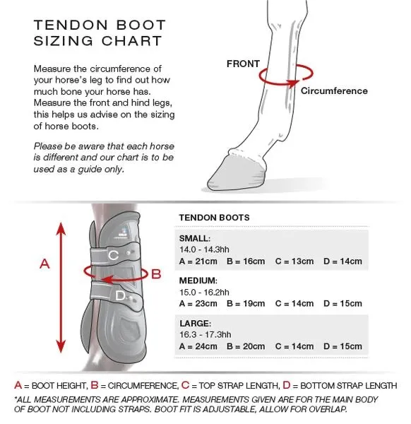 PE Kevlar Airtechnology Fur Lined Tendon Show Jump Boots