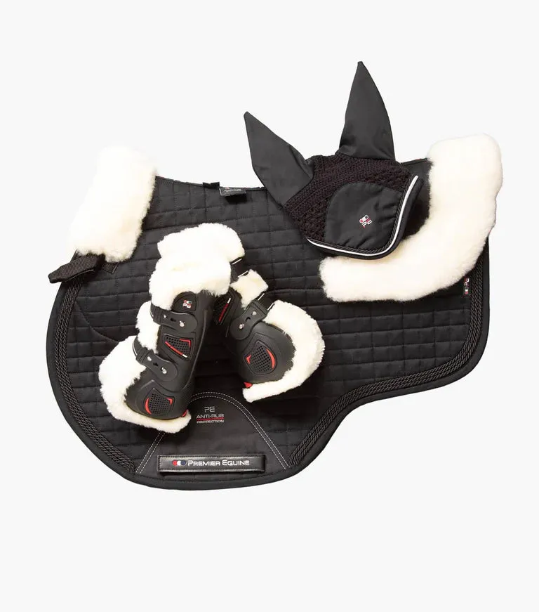 PE Kevlar Airtechnology Fur Lined Tendon Show Jump Boots