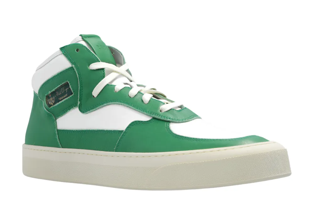 Rhude New Mens Cabriolets High Top Sneakers In Green